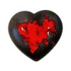 Crea87 CUOR'E' Oggetto decorativo - rosso/nero