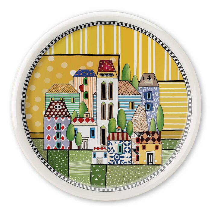 Egan PAESE MIO Piatto pizza 30,5cm - giallo