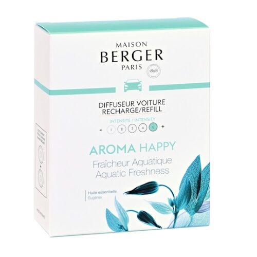 Maison Berger AROMA HAPPY ricarica diffusore auto 2pz.