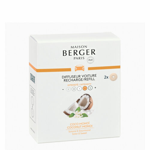 maison-berger-coco-monoi-ricarica-diffusore-auto-2pz.-1.jpeg Maison Berger COCO MONOI ricarica diffusore auto 2pz.