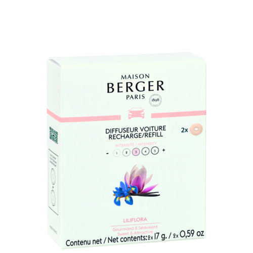 Maison Berger LILIFLORA ricarica diffusore auto 2pz.