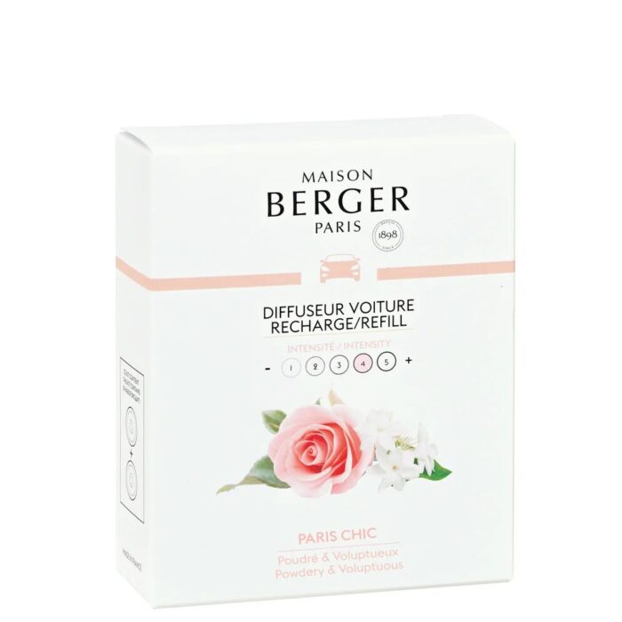Maison Berger PARIS CHIC ricarica diffusore auto 2pz.