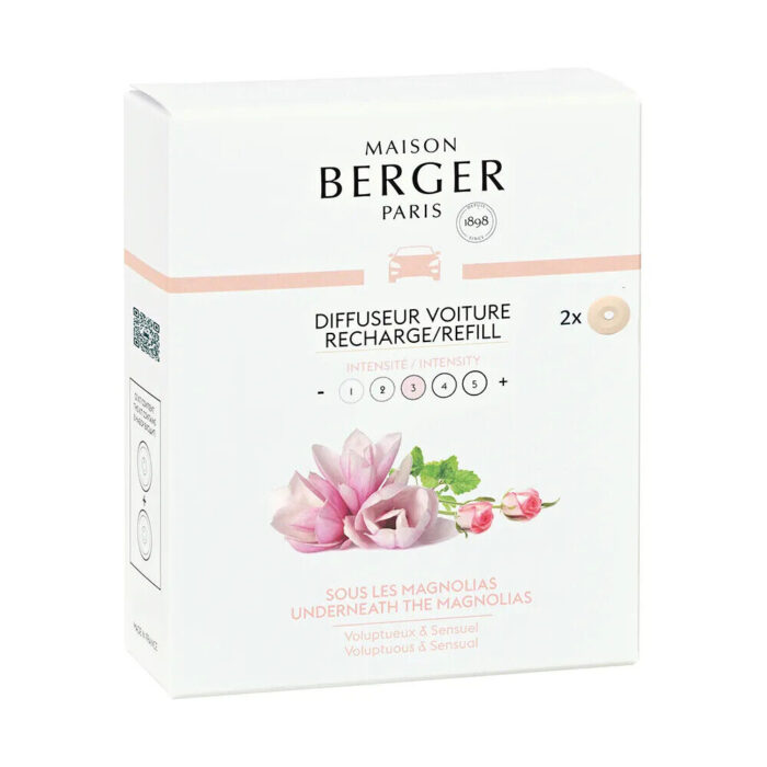 maison-berger-sous-les-magnolias-ricarica-diffusore-auto-2pz.-1.jpg Maison Berger SOUS LES MAGNOLIAS ricarica diffusore auto 2pz.