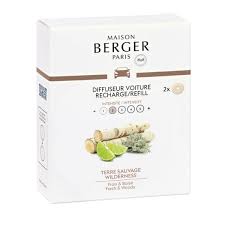 maison-berger-terre-sauvage-ricarica-diffusore-auto-2pz.-1.jpeg Maison Berger TERRE SAUVAGE ricarica diffusore auto 2pz.