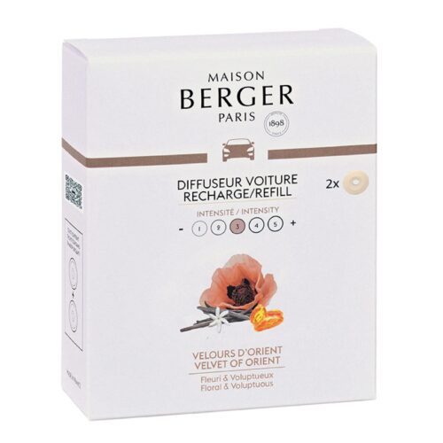 maison-berger-velours-dorient-ricarica-diffusore-auto-2pz.-1.jpg Maison Berger VELOURS D'ORIENT ricarica diffusore auto 2pz.