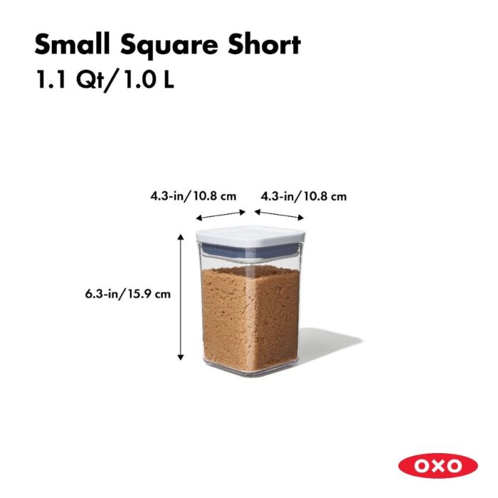 Oxo POP CONTAINER QUADRATO contenitore 1L