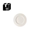 Rosenthal BRILLANCE WEISS Kit piatti 6 posti tavola con falda, 18 pezzi (6 piani, 6 fondi, 6 frutta)
