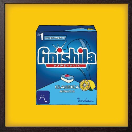Timidessen Poster "Finishila" cm 20x20