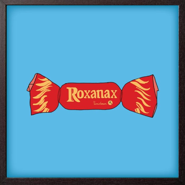 Timidessen Poster "Roxanax" cm 20x20