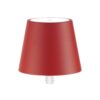 Zafferano Luci POLDINA STOPPER Lampada da tavolo - rosso raggrinzante rosso raggrinzante