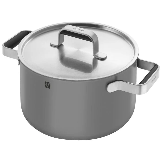 Zwilling PURE Set pentole 5 pezzi + 4 coperchi - grigio