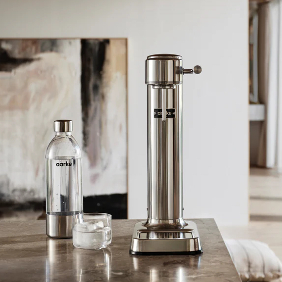 Aarke CARBONATOR 3 Inox gasatore per l'acqua