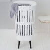 Brabantia COLLECT-IT Cesto porta biancheria con piedini 55L - white