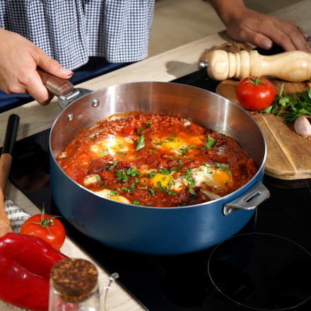 cookut-the-marvellous-padella-fonda-28cm-blueberry-3-1.jpg Cookut THE MARVELLOUS Padella fonda 28cm - blueberry