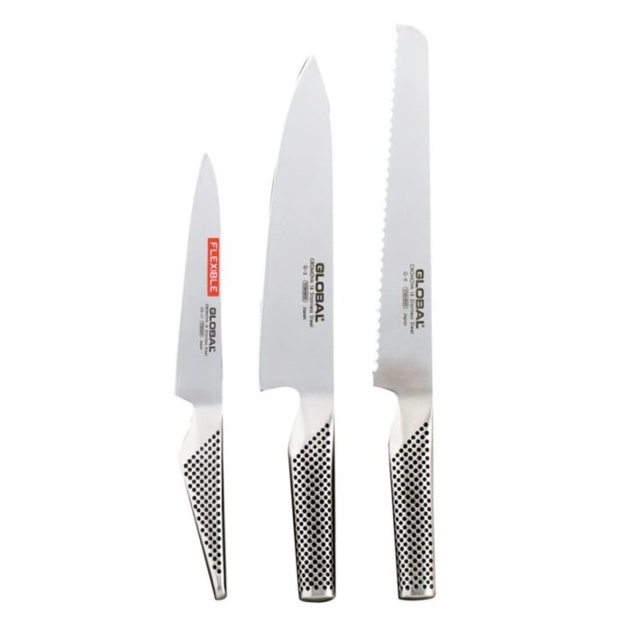 Global G-9211R Set 3 coltelli: G-2, G-9, GS-11