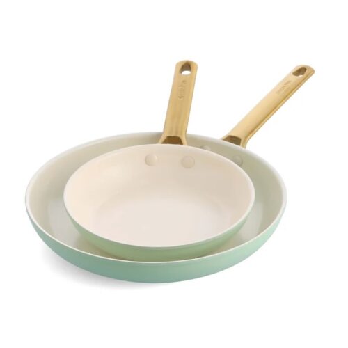 Greenpan PADOVA Set 2 padelle 20+26cm - mint