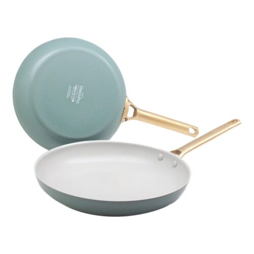 Greenpan PADOVA Set 2 padelle 26+30cm - smokey sky blue