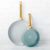 Greenpan PADOVA Set 2 padelle 26+30cm - smokey sky blue