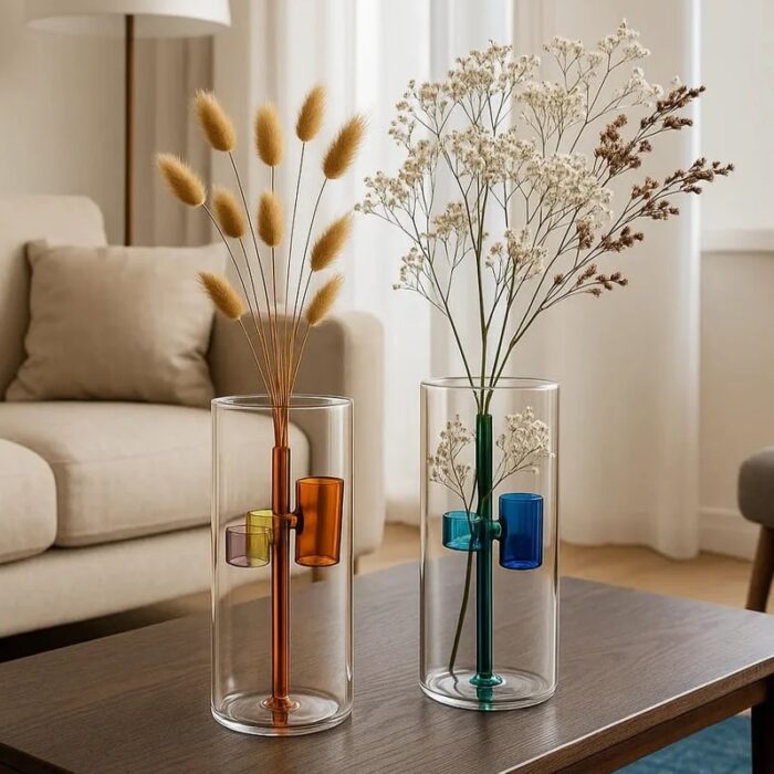 Ichendorf IRIS Vaso 3 ambra 11xH25cm