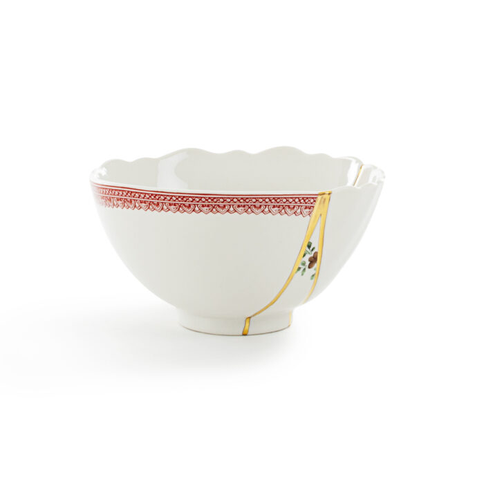 Seletti KINTSUGI Coppetta ø11,5cm nr.1 - bianco/multicolore
