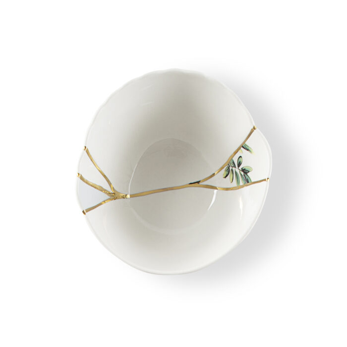 Seletti KINTSUGI Coppetta ø11,5cm nr.2 - bianco/multicolore
