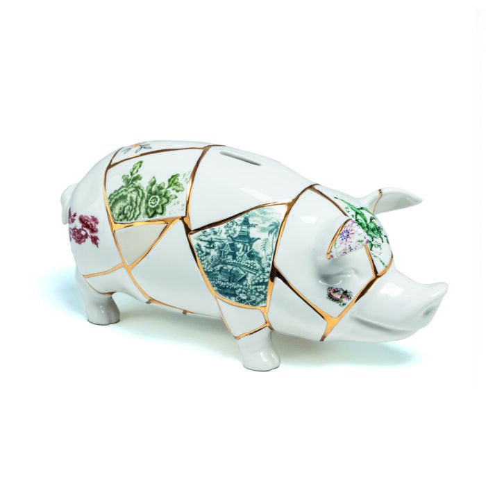 seletti-kintsugi-piggy-bank-salvadanaio-in-porcellana-bianco-oro-multicolor-2.jpg Seletti KINTSUGI PIGGY BANK Salvadanaio in porcellana - bianco/oro/multicolor