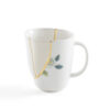 Seletti KINTSUGI Tazza mug in porcellana ø8,5cm nr.1 - bianco/multicolore