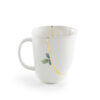Seletti KINTSUGI Tazza mug in porcellana ø8,5cm nr.1 - bianco/multicolore