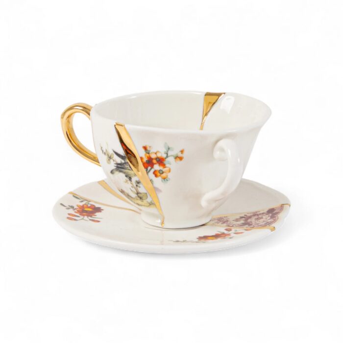 seletti-kintsugi-tazza-the-con-piattino-nr.1-bianco-multicolore-1.jpg Seletti KINTSUGI Tazza thè con piattino nr.1 - bianco/multicolore