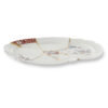 Seletti KINTSUGI Vassoio in porcellana 42,5x29,5cm - bianco/multicolore
