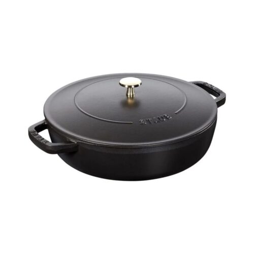 Staub Chistera tegame 28cm - nero