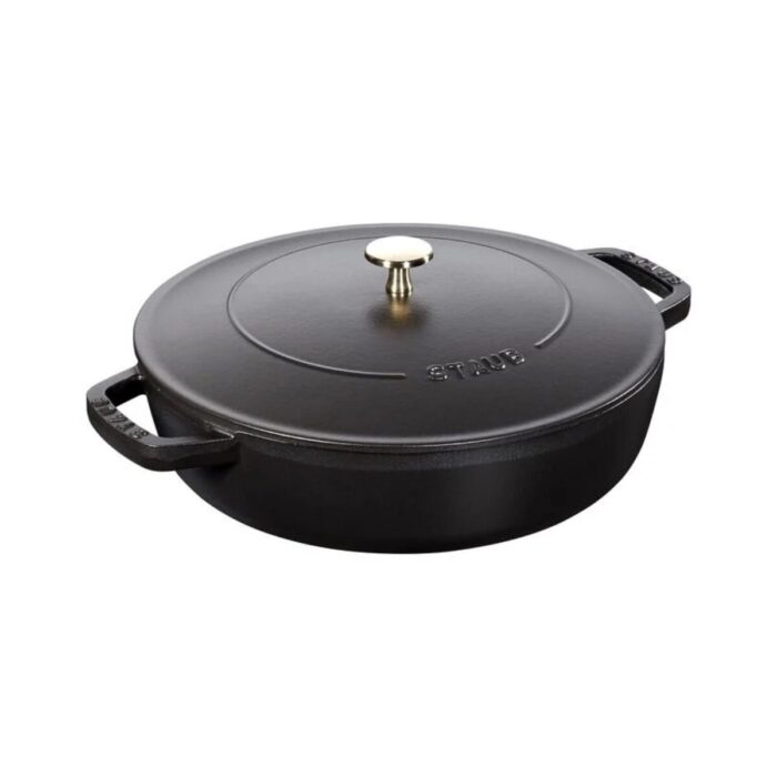 staub-chistera-tegame-28cm-nero-1.jpg Staub Chistera tegame 28cm - nero