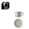 Thomas TREND COLOUR Kit 6 tazzine caffè con piattino - moon grey