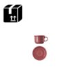 Thomas TREND COLOUR Kit 6 tazzine espresso con piattino - chilli red