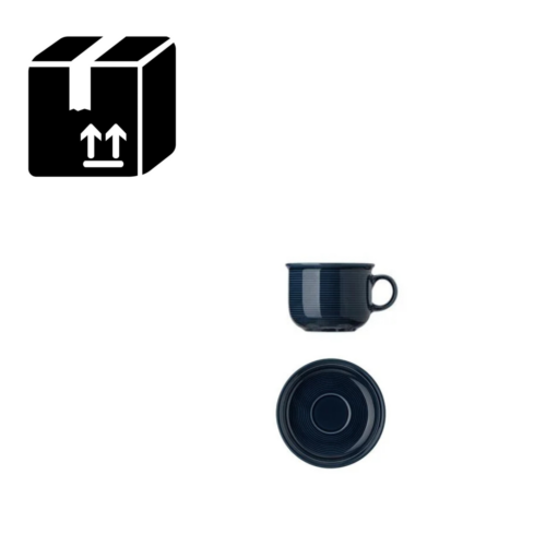 Thomas TREND COLOUR Kit 6 tazzine espresso con piattino - deep blue