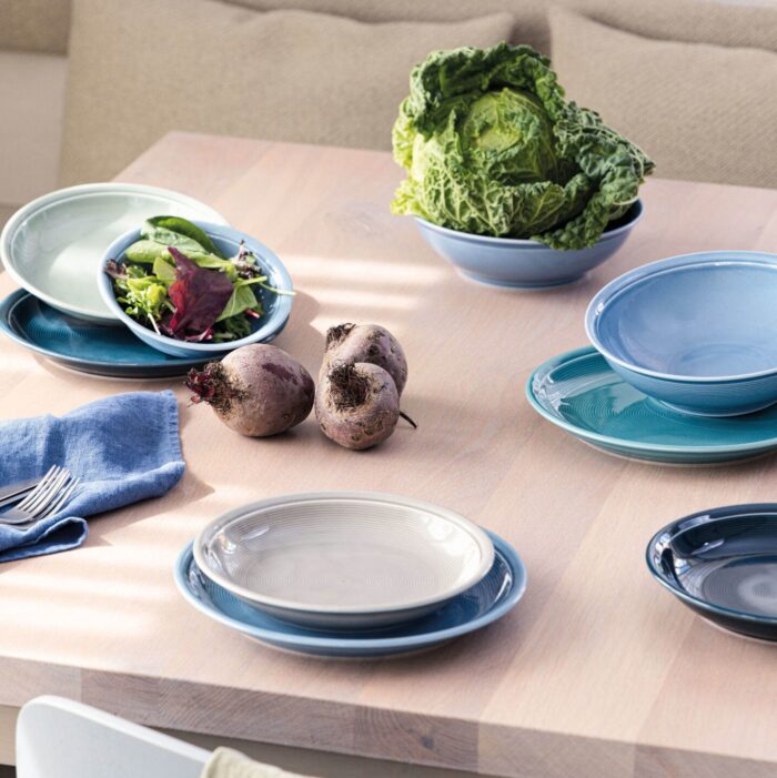 Thomas TREND COLOUR Kit piatti per 4 persone, 12 pezzi - moon grey