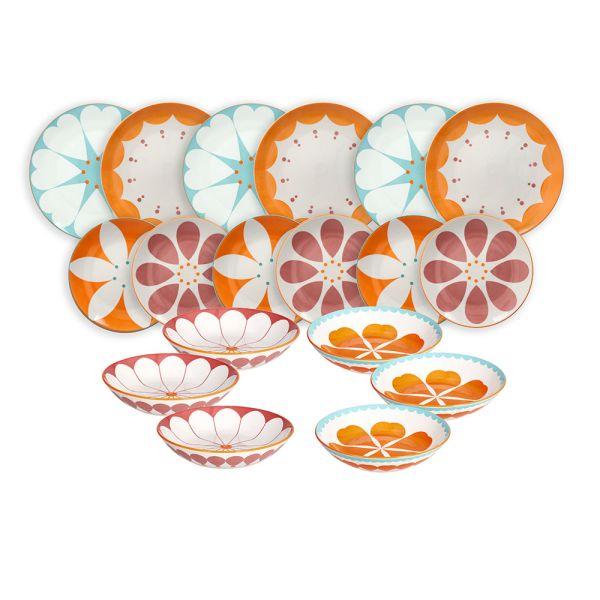 Tognana MOON MADAME Servizio tavola 18 pezzi