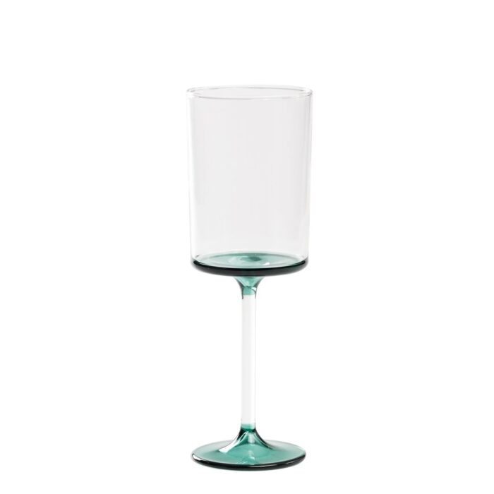 zafferano-tableware-discobolo-kit-4-calici-vino-bianco-31cl-trasparente-verde-lago-1.jpg Zafferano Tableware DISCOBOLO kit 4 calici vino bianco 31cl - trasparente/verde lago