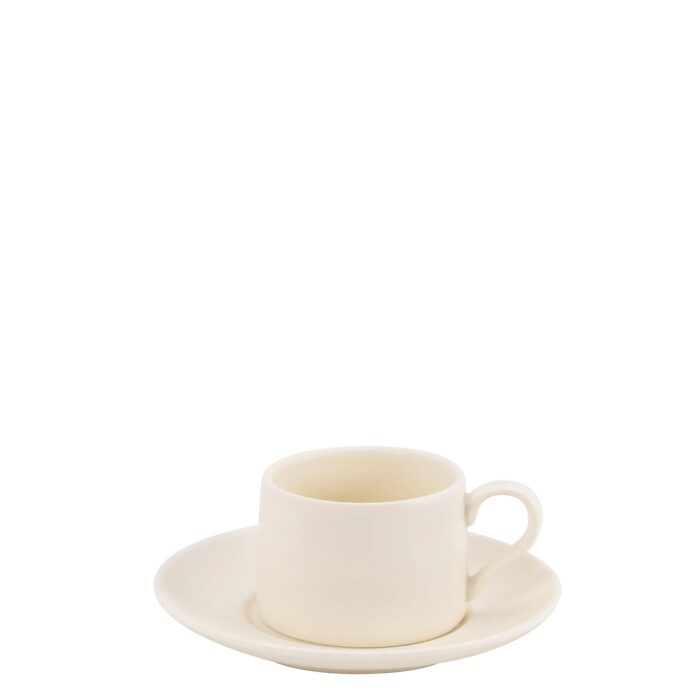 zafferano-tableware-levante-kit-2-tazze-caffe-8cl-con-piattino-avorio-1.jpg Zafferano Tableware LEVANTE kit 2 tazze caffè 8cl con piattino - avorio