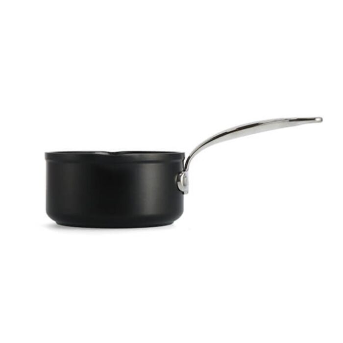 Greenpan BARCELONA PRO Casseruola manico lungo 2 becchi 16cm - black