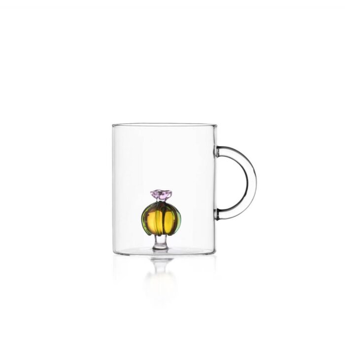 Ichendorf DESERT PLANTS Mug cactus fiore rosa