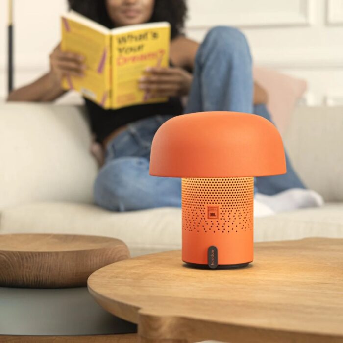 Kooduu SENSA PLAY JBL Speaker BT e lampada - orange