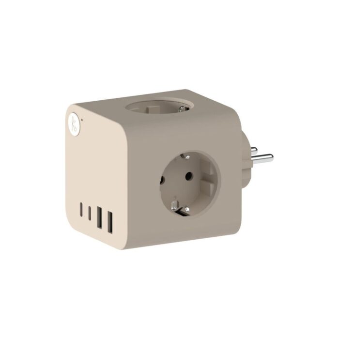 Kreafunk AMPIE Multipresa - ivory sand