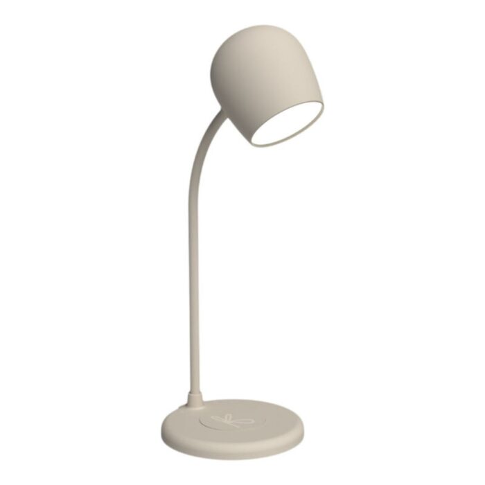 Kreafunk ELLIE Lampada speaker BT ricarica wireless - ivory sand