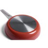 Moneta 151 Padella alta 24cm - rosso