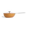 Moneta 151 Wok con coperchio 24cm - giallo