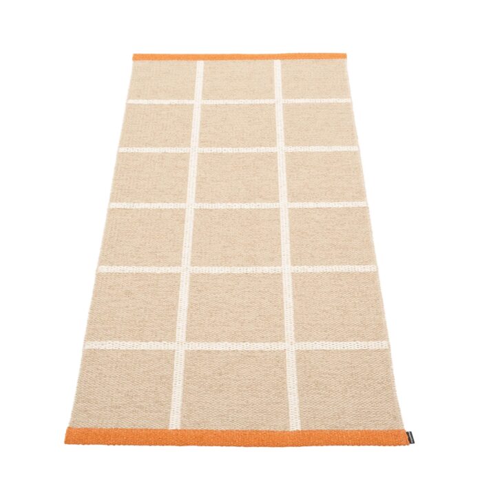 Pappelina CRISS Tappeto Beige/Vanilla/Pale Orange Edge