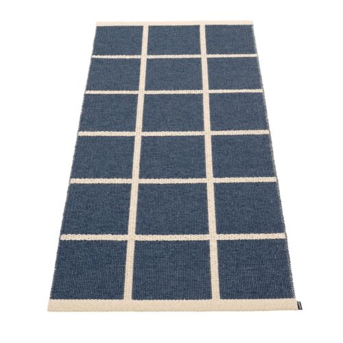 Pappelina CRISS Tappeto POP Blue Fog/Vanilla/Ochre Edge