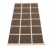 Pappelina CRISS Tappeto POP Dark Brown/Cream/Sage Edge