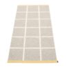 Pappelina CRISS Tappetto Linen/Vanilla/Pale Yellow Edge